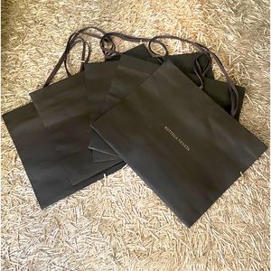 Bottega Veneta shopping bags set of 5 Large